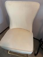 Velvet Stoelen Rixos - Gouden Onderstel - Zo Goed Als Nieuw, Huis en Inrichting, Stoelen, Ophalen, Twee, Overige kleuren, Luxe