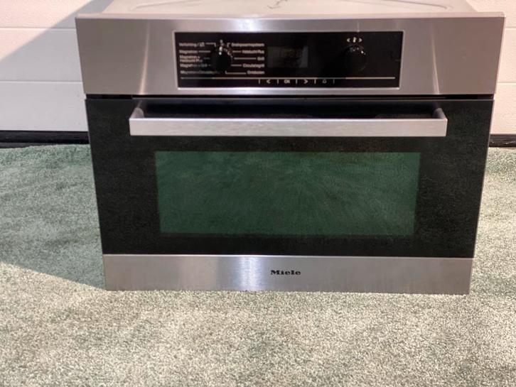 Miele combimagnetron H4050BM zo goed als nieuw!, Witgoed en Apparatuur, Ovens, Zo goed als nieuw, Inbouw, Oven, 45 tot 60 cm, Hete lucht