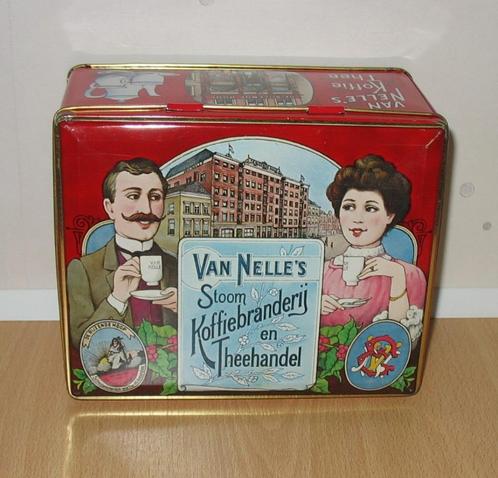 Van Nelle blik, Verzamelen, Blikken, Gebruikt, Koffie, Van Nelle, Ophalen of Verzenden