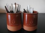 18 theelepeltjes in la fermiere potjes, Huis en Inrichting, Keuken | Servies, Overige materialen, Gebruikt, Overige typen, Ophalen of Verzenden