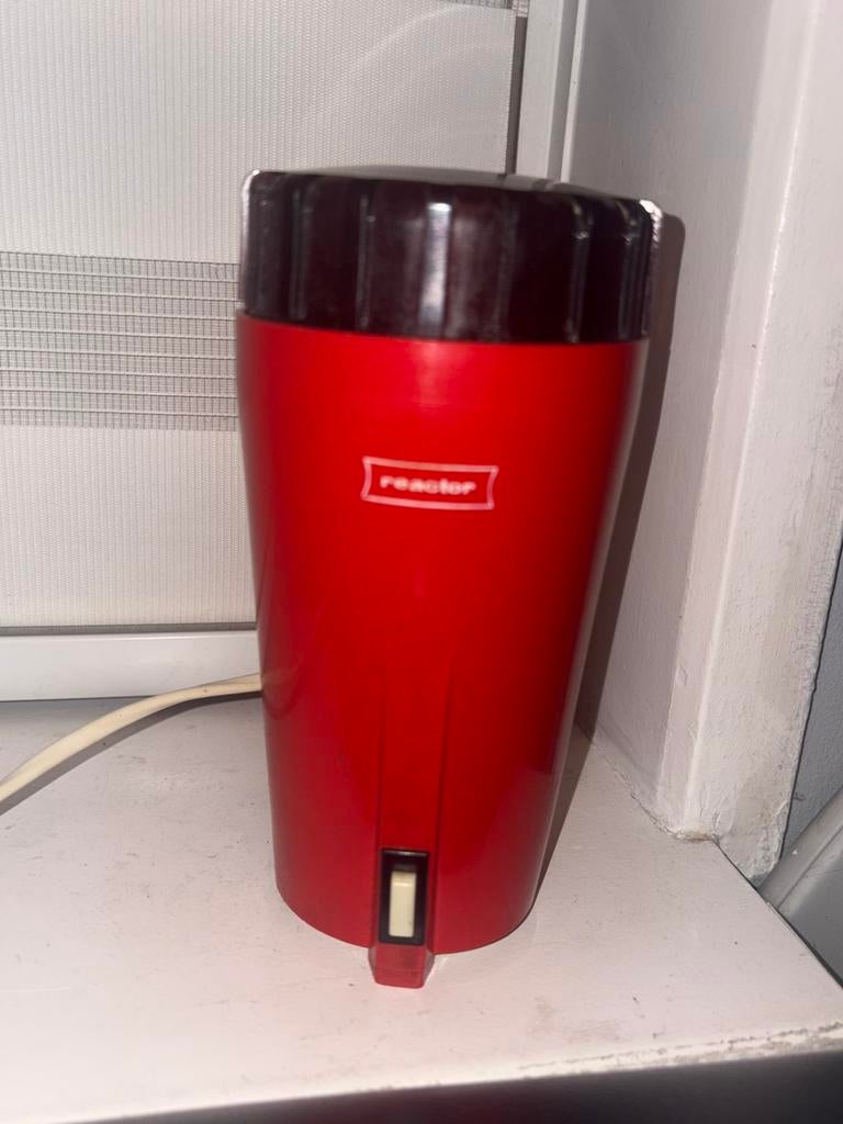 Vintage koffiemolen Reactor jaren 70’s, Ophalen of Verzenden, Zo goed als nieuw