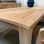 Tuintafel - 200 x 90 cm - massief teakhout - Bij TTM Wonen, Tuin en Terras, Teakhout, Nieuw, Info@ttmwonen.nl, Rechthoekig