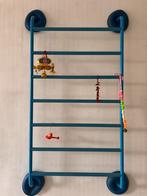 Vintage IKEA Klimrek - Blauw, Kinderen en Baby's, Speelgoed | Buiten | Speeltoestellen, Ophalen of Verzenden, Gebruikt, Klimwand