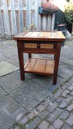 Nachtkastjes 2 stuks, Ophalen, Gebruikt, 50 tot 100 cm, Vierkant