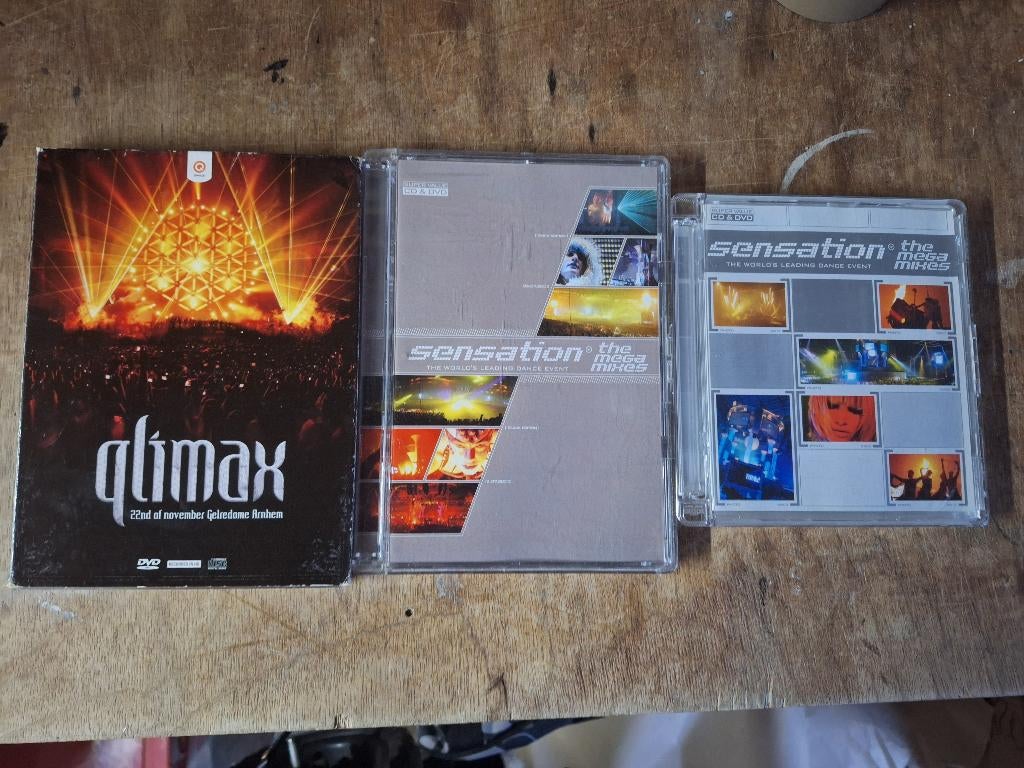 Originele dvd's Sensation + Qlimax in mooie staat, Alle leeftijden, Ophalen of Verzenden, Zo goed als nieuw