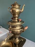 Antiek Houdkool Waterkokker Vintage, 2 liter of meer, Ophalen of Verzenden, Gebruikt