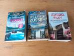 3 Boeken van Lucinda Riley o.a. Zeven Zussen en Storm, Boeken, Hobby en Vrije tijd, Ophalen of Verzenden, Zo goed als nieuw