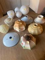 Vintage lampenkapjes, Huis en Inrichting, Lampen | Lampenkappen, Ophalen of Verzenden, Gebruikt, Overige vormen
