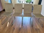 Eetkamer stoelen 4 stuks, Huis en Inrichting, Stoelen, Ophalen, Gebruikt, Wit