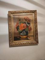 Olieverf schilderij - Bloemen in Vaas, Ophalen