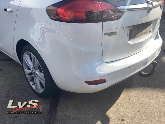 Achterbumper van een Opel Zafira, Auto-onderdelen, Carrosserie en Plaatwerk, Bumper, Opel, Gebruikt, 3 maanden garantie, Ophalen of Verzenden