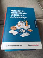 Methoden en Technieken van Onderzoek in de Criminologie, Boeken, Nieuw, Overige wetenschappen, Ophalen of Verzenden, V.R. van der Geest; C.C.J.H. Bijleveld