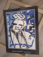 grote zeefdruk Herman Brood op karton vrouw, Antiek en Kunst, Kunst | Litho's en Zeefdrukken, Ophalen of Verzenden