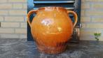 Prachtige schitterende Franse aardewerk pot, grespot, Ophalen