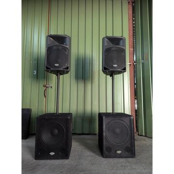 ✅Actief pa systeem Samson DB500/1800 (2000 watt rms) beschikbaar voor biedingen