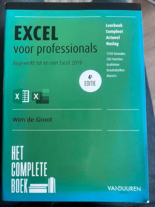 Excel voor professionals, Boeken, Informatica en Computer, Gelezen, Ophalen