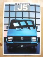 Peugeot J5 Bestel Brochure 1987 - Bestelwagen, Ophalen, Zo goed als nieuw, Peugeot, Peugeot