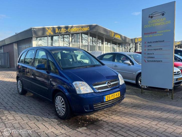 Opel Meriva 1.6 Cosmo, Auto's, Opel, Bedrijf, Te koop, Meriva, ABS, Airbags, Alarm, Centrale vergrendeling, Cruise Control, Elektrische ramen