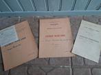 Originele oude Franse schoolrapporten, Antiek en Kunst, Antiek | Boeken en Bijbels, Ophalen of Verzenden