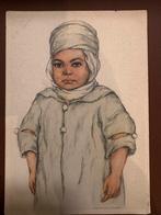 Oude Ansichtkaart Berberjongen - Gelopen, Ophalen of Verzenden