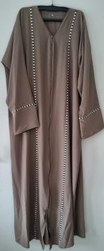 Nieuwe Abaya Maat XXL - Kimono Style, Bruin, Maat 46/48 (XL) of groter, Nieuw, Ophalen of Verzenden