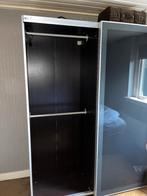 PAX kledingkast met PAX ardal rookglas schuifdeuren, Ophalen, Gebruikt, Met hangruimte, 150 tot 200 cm