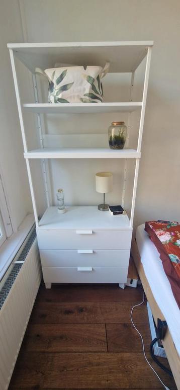 Witte Kast met Laden en Open Vakken ikea platsa  beschikbaar voor biedingen