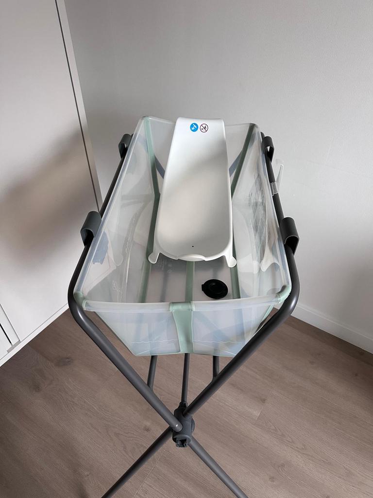 Stokke Flexi Bath “compleet set “, Kinderen en Baby's, Badjes en Verzorging, Ophalen of Verzenden, Zo goed als nieuw, Badje, Standaard