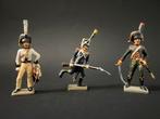 3 Tinnen Soldaatjes (Napoleontisch Tijdperk), Hobby en Vrije tijd, Ophalen of Verzenden, Zo goed als nieuw, Groter dan 1:35