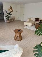 ongeveer 75 m² laminaat / crème laminaat, Huis en Inrichting, Stoffering | Vloerbedekking, Ophalen, 75 m² of meer, Zo goed als nieuw