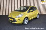 Ford Ka 1.2 Titanium X start/stop 1e eig. 118dkm Airco Panor, Auto's, Voorwielaandrijving, Stof, Gebruikt, 4 stoelen