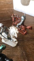 Drie plastic ridders te paard west Germany, Ophalen of Verzenden, Zo goed als nieuw
