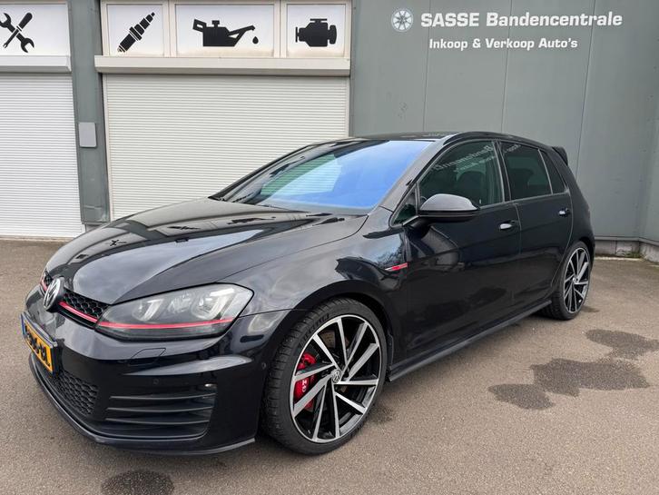 Volkswagen Golf 2.0 TSI 169KW 5D DSG 2015 Zwart, Auto's, Volkswagen, Bedrijf, Golf, ABS, Adaptieve lichten, Adaptive Cruise Control