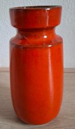 Vintage Scheurich West Germany Vaas - Oranje, Huis en Inrichting, Woonaccessoires | Vazen, Ophalen, Gebruikt, Aardewerk of Porselein