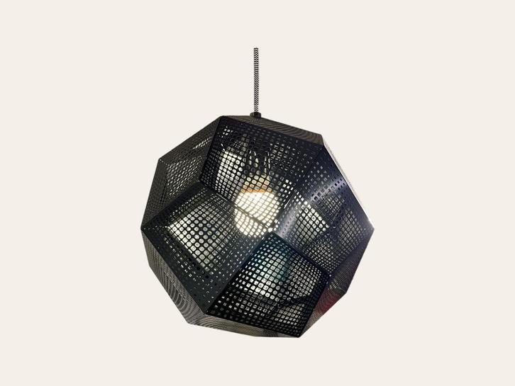 Tom Dixion Etch hanglamp bij TheReSales, Huis en Inrichting, Lampen | Hanglampen, Zo goed als nieuw, Minder dan 50 cm, Metaal