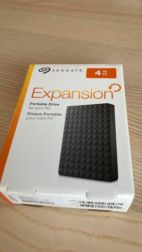 Seagate Expansion 4TB HDD, Computers en Software, Harde schijven, Nieuw, Desktop, Extern, HDD, Firewire, Ophalen of Verzenden