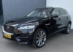 Jaguar F-PACE 2.0 Portfolio AWD 30t PANO/HEADUP/MERIDIAN/ORG, Gebruikt, 4 cilinders, 110 €/maand, Zwart