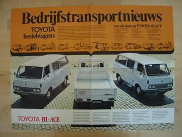 Toyota Hi-Ace HiAce Brochure ca 1970 beschikbaar voor biedingen