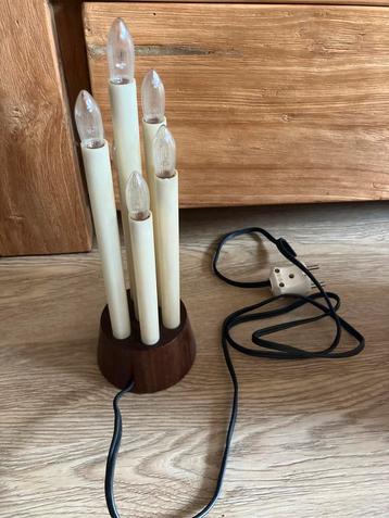 Vintage Elektrische Kandelaar beschikbaar voor biedingen