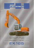 Graafmachine Fiat Hitachi EX165 engels grondwerk, Ophalen of Verzenden, Zo goed als nieuw, Tractor en Landbouw