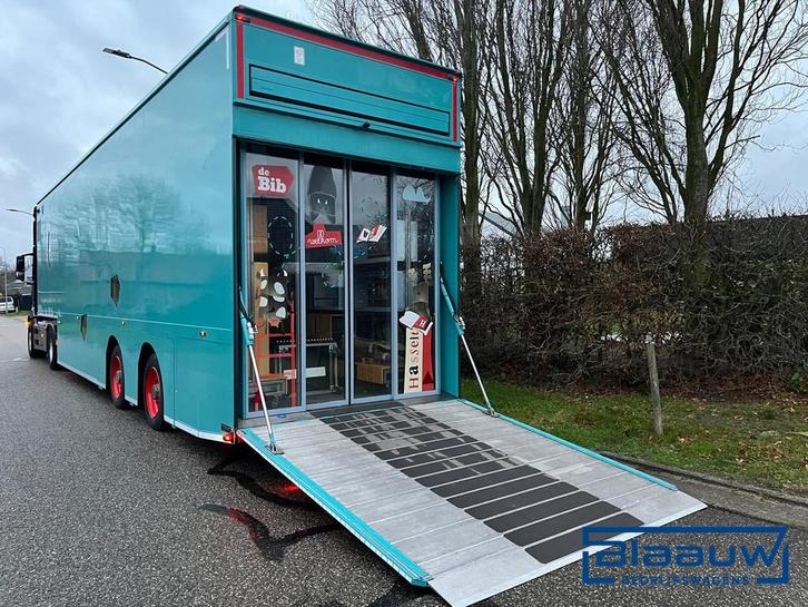 Nefra OPLZ 220D Hospitality trailer , Race trailer mobiel ka, Auto's, Vrachtwagens, Bedrijf, Te koop, Aanhangers en Opleggers