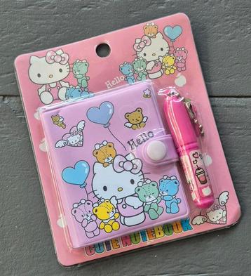 Schattig hello kitty Notitieboekje met pen nieuw! beschikbaar voor biedingen