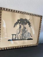 Knipkunst , Silhouettes of Scherenschnitte, Antiek en Kunst, Ophalen of Verzenden