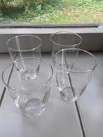 Glas 4x leerdam, holland, Ophalen of Verzenden, Zo goed als nieuw, Waterglas