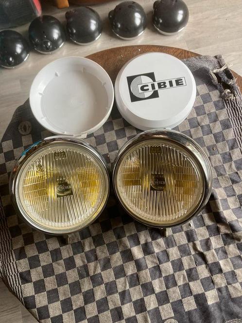 Oldtimer 2 cibie Oscar breedte stralers met covers 18 cm, Auto-onderdelen, Verlichting, Nieuw, Ophalen of Verzenden