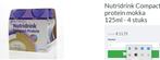 Nurtrdrink compact proteine, Ophalen, Nieuw, Poeder of Drank