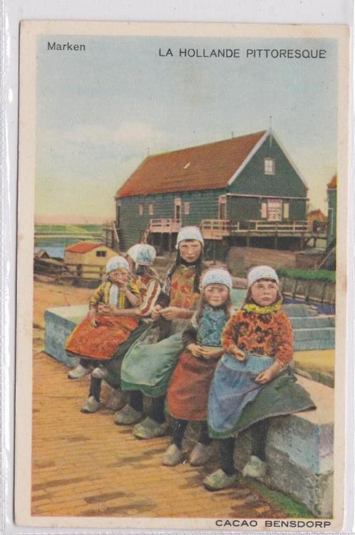 marken  reclame kaart cacao bensdorp, Verzamelen, Ansichtkaarten | Nederland, Noord-Holland, Ophalen of Verzenden