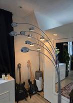 Set design 5 lamps booglamp chroom, Huis en Inrichting, Lampen | Vloerlampen, Ophalen, 200 cm of meer, Zo goed als nieuw, Metaal