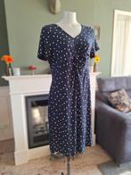 Betty Barclay blauwe polkadot jurk 42 gratis verzenden, Kleding | Dames, Jurken, Maat 42/44 (L), Betty Barclay, Zo goed als nieuw