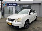 Volkswagen Polo 1.2 Airco Carplay Inruilknaller! (bj 2003), 970 kg, Stof, Zwart, 1198 cc